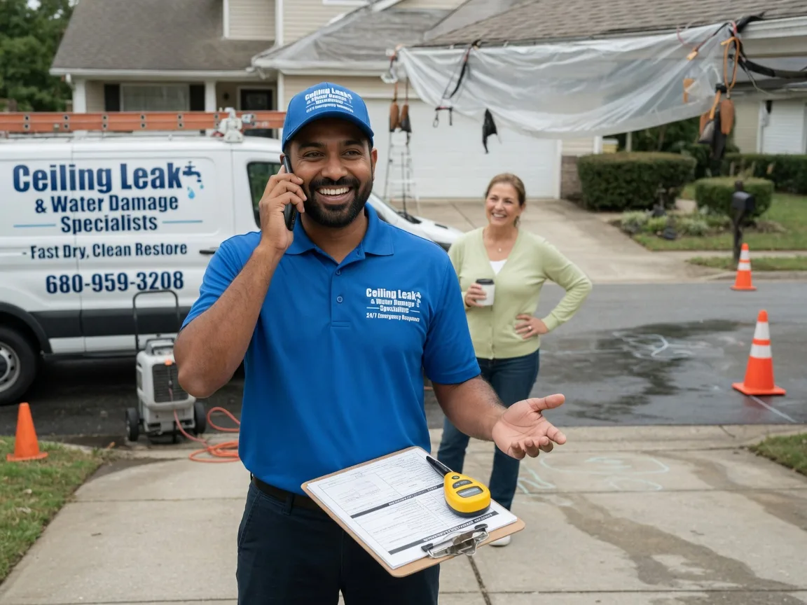 Ceiling Leak Cleanup Washington, TX FAQs
