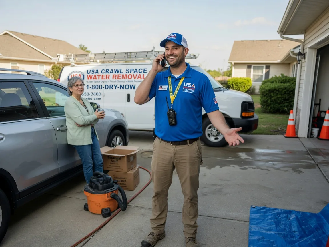 Crawl Space Water Removal Washington, TX FAQs